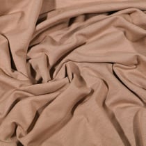 Tissu Jersey Bambou uni Camel