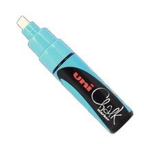 Posca - Marqueur Bleu Clair chalk (craie) biseauté large