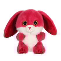 Peluche - Peluche Lapin RUBY > rose framboise – 13 cm