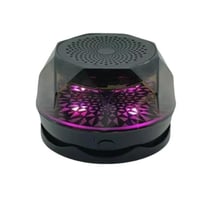 Mini Enceinte Bluetooth Sans Fil RGB Atmosphère Lumière Portable 3W 70dB Noir YONIS