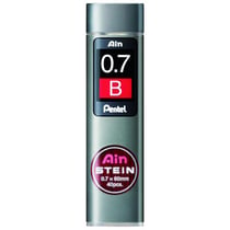 Mine de rechange pour porte-mine PENTEL - AIN STEIN C277 - 0,7 mm - Dureté B - Lot de 40