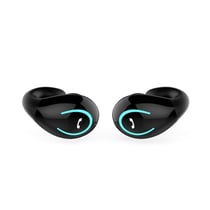 Ecouteurs Bluetooth Ultra-Légers Confortables Sécurisés Pour Sport Et Travail Noir YONIS