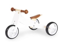 Tricycle en bois Charlie en bois de bouleau Blanc Naturel