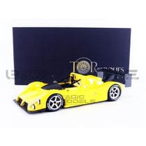 Voiture miniature de collection - FERRARI - 333 SP - 1994 - Jaune - Échelle 1/18