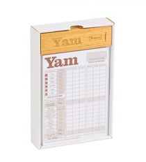 Yam : coffret en bois et bloc