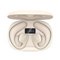 Ecouteurs Bluetooth Air Conduction Sans Fil Khaki Longue Autonomie IPX4 Vert YONIS