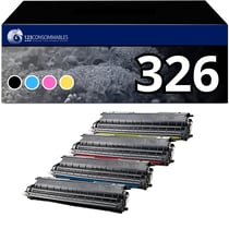 Pack 4 Toners compatible BROTHER TN-326 - 123CONSOMMABLES
