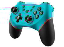 Avizar Manette sans fil compatible Nintendo Switch Bleu