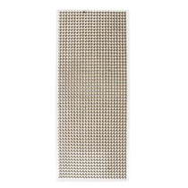 Stickers strass plat or en bande 0,4 cm
