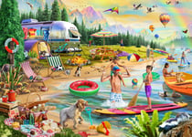 Puzzle 500 pièces - Camp d'Eté de Lakeside - Bluebird Puzzle