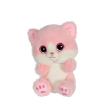 Peluche - Peluche Chat PINKY > rose poudré – 13 cm