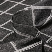 Tissu Bengaline jacquard Lexi sur fond Noir