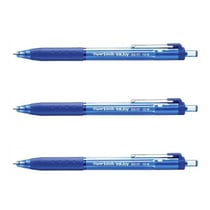 Lot de 3 stylos à bille Paper Mate InkJoy 300 RT - Bleu - Pointe moyenne