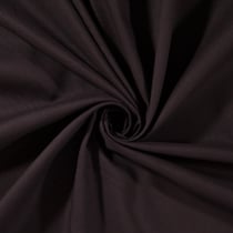 Tissu Coton uni Noir