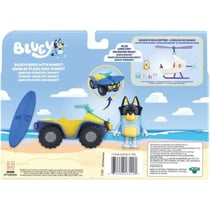 Figurine DISNEY bluey le quad de plage de bluey