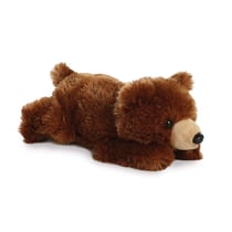 Peluche - AURORA - Ours Brun - 20 cm