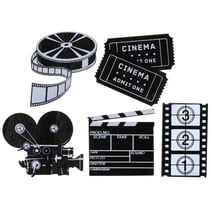 10 Confettis à Parsemer The Cinéma Noir - Bois