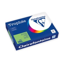 Ramette de papier FSC CLAIREFONTAINE - 250 feuilles - Menthe - A4 - 160 g/m²