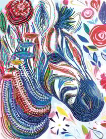 DIAMOND PAINTING ZEBRE