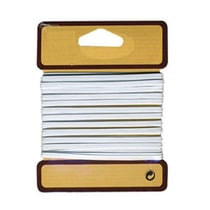 TRESSE ELASTIQUE PLATE BLANC TRESSE ELASTIQUE PLATE BLANC