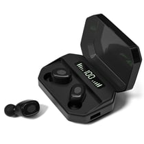 Écouteurs Bluetooth Sans Fil 5.0 Affichage Tactile Son Clair Longue Autonomie Noir YONIS