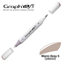 Graph'It - Marqueur manga à l'alcool Graph'it Brush 9405 Warm Grey 5