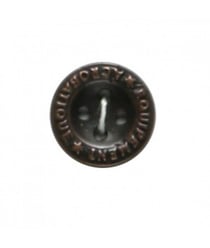 Carte de 4 boutons Militaires bronze 18mm - Distrifil Noir