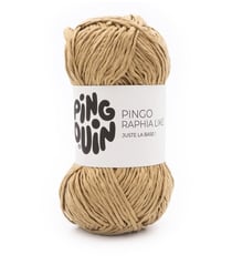 Découvrez le Fil Pingo Raphia Like de Pingouin : Un Must-Have pour Vos Projets de Décoration et d'Accessoires Naturel Marron