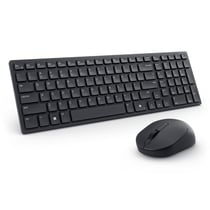 Ensemble clavier et souris DELL KM555 - Blanc - Sans fil - AZERTY