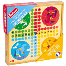 Coffret de jeux de société 150 règles - Jeujura