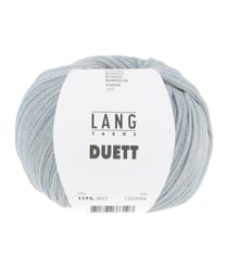 Fil à crocheter 100% Coton DUETT - Lang Yarns 23 Bleu