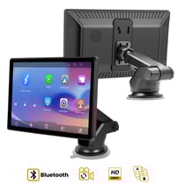 Avizar Écran CarPlay 8 pouces Tactile IPS HD Rotatif avec Android Auto / GPS Noir