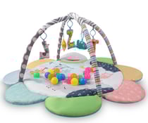 Tapis éducatif 2-en-1 TinyMini Zoo Fleur