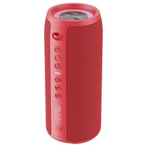 Enceinte Bluetooth Camouflage Avec Basses Puissantes Et Lumières Colorées Rouge YONIS