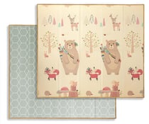 Tapis de jeu pliable Bois