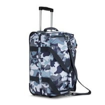 Sac de Voyage à Roulettes Kipling TEAGAN US - 54 CM - Format Cabine Cool Camo Grey