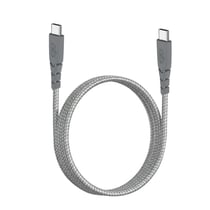 Force Power Câble Ultra-renforcé USB C/USB C 1,2m 3A Gris Gris
