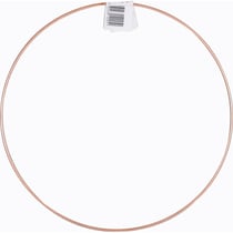 Graine Créative - Armature abat-jour cercle cuivré Diamètre 25 cm