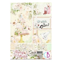 9 papiers scrapbooking 21 x 29.7 cm CIAO BELLA ALWAYS & FOREVER