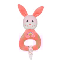 Hochet Rainbow lapin - 15 cm