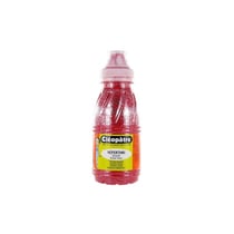 Flacon de peinture à l'eau pailletée Cléopâtre 250ml rouge