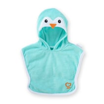 Cape de Bain Pingouin pour poupon 36 cm