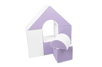Petit Château - Lot de 11 blocs mousse lilas