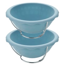 Lot de 2 moules demi sphère pour gâteau ballon de foot 18 cm Zenker Spécial Football