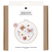 Kit de broderie - Fleurs séchées