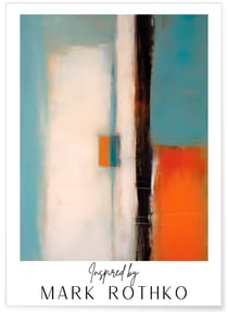 Affiche Mark Rothko n°7 | A3 : 29,7x42cm
