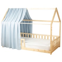 Ciel de Lit Cabane en gaze de coton SOLO