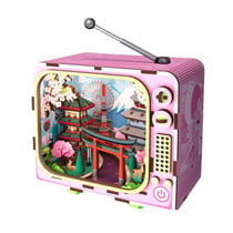 Puzzle 3D TV Sous Mont Fuji - NOOKLAND