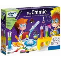Ma chimie 170 experiences sans danger - labo science et jeu - clementoni - 52107