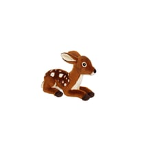 Peluche - Peluche - Faon Réaliste Marron & Blanc - 23 cm